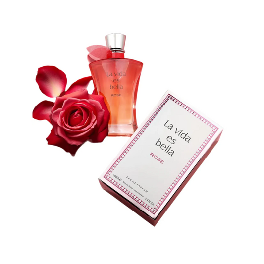Fragrance World La Vida Es Bella Rose EDP 100 ML Mujer