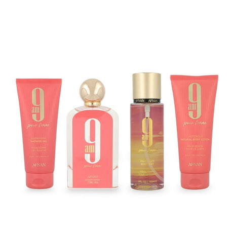 Afnan 9 AM Pour Femme Gift Set EDP 100 ML Mujer