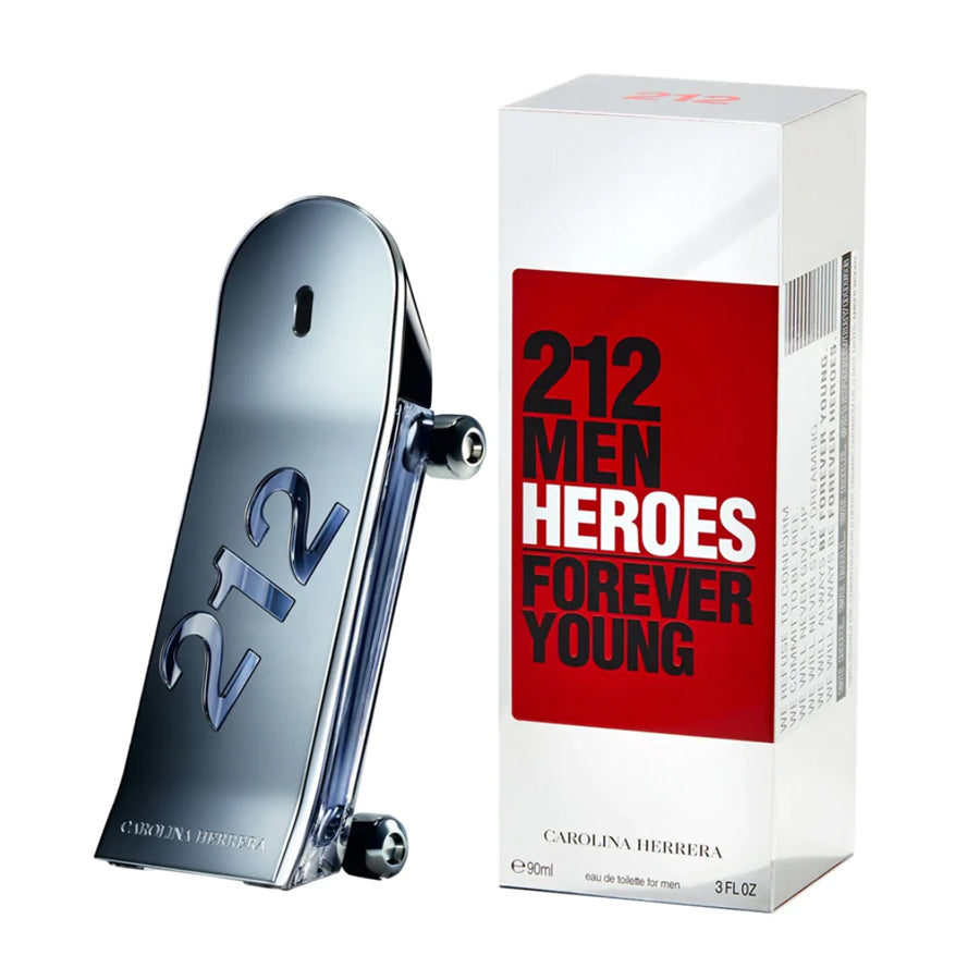 Carolina Herrera 212 Heroes Forever Young EDT 90 ML Hombre