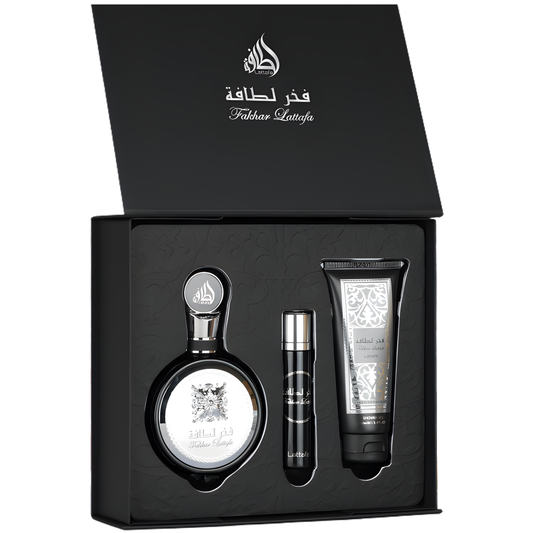 Lattafa Fakhar Black Gift Set EDP 100 ML (H)