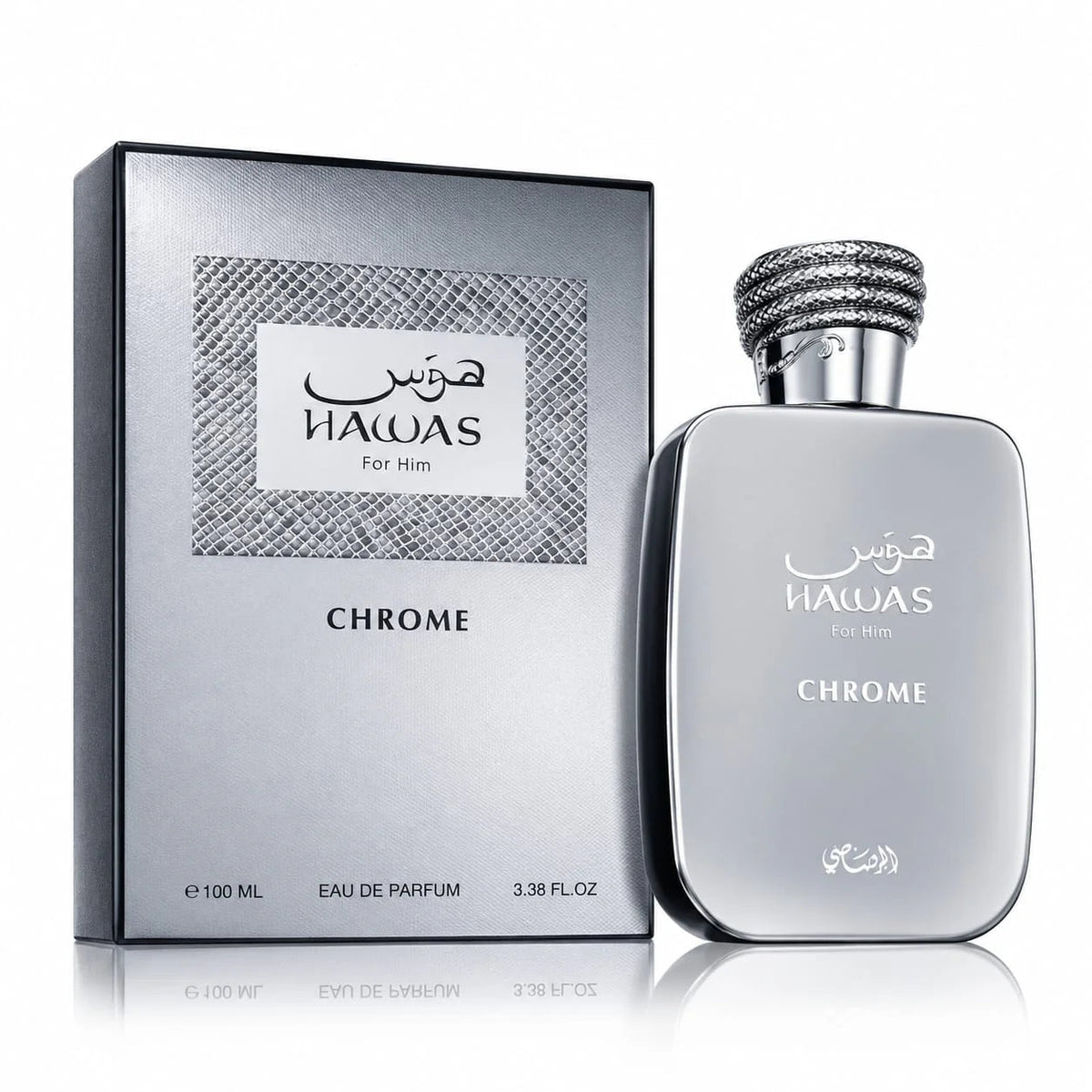 Rasasi Hawas Chrome For Him EDP 100 ML Hombre
