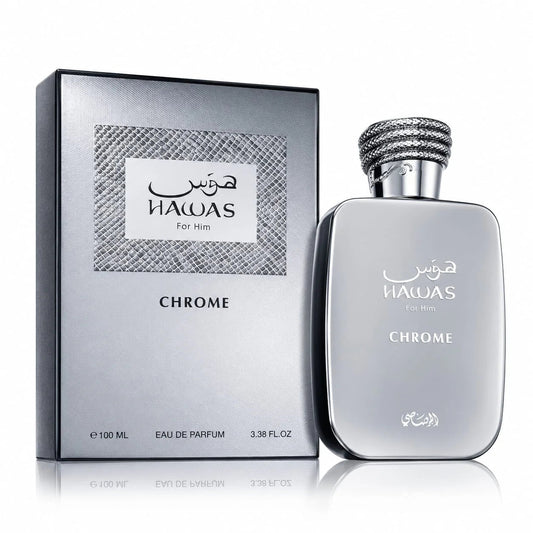 Rasasi Hawas Chrome For Him EDP 100 ML Hombre