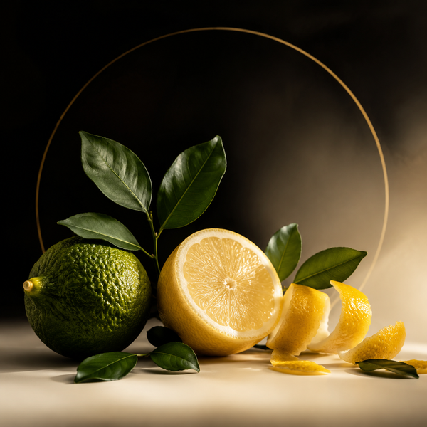 Familia olfativa cítrica con bergamota y limón